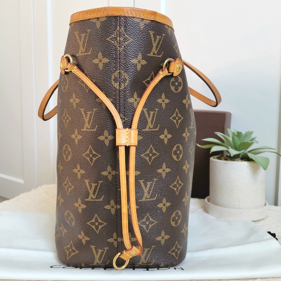 💕CLASSIC Tote Bag Louis Vuitton Neverfull Mm Monogram - Picture 15 of 16